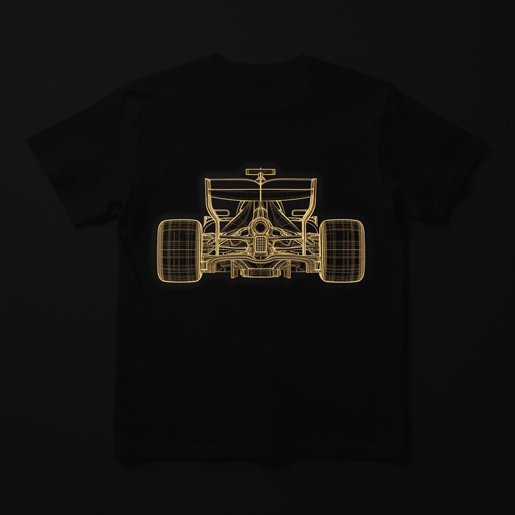 "Rear Wing" Back-Print Tee