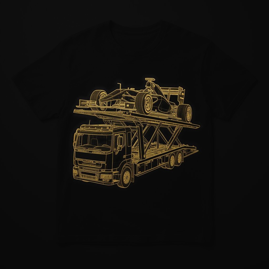 "Paddock Delivery" F1 Tee