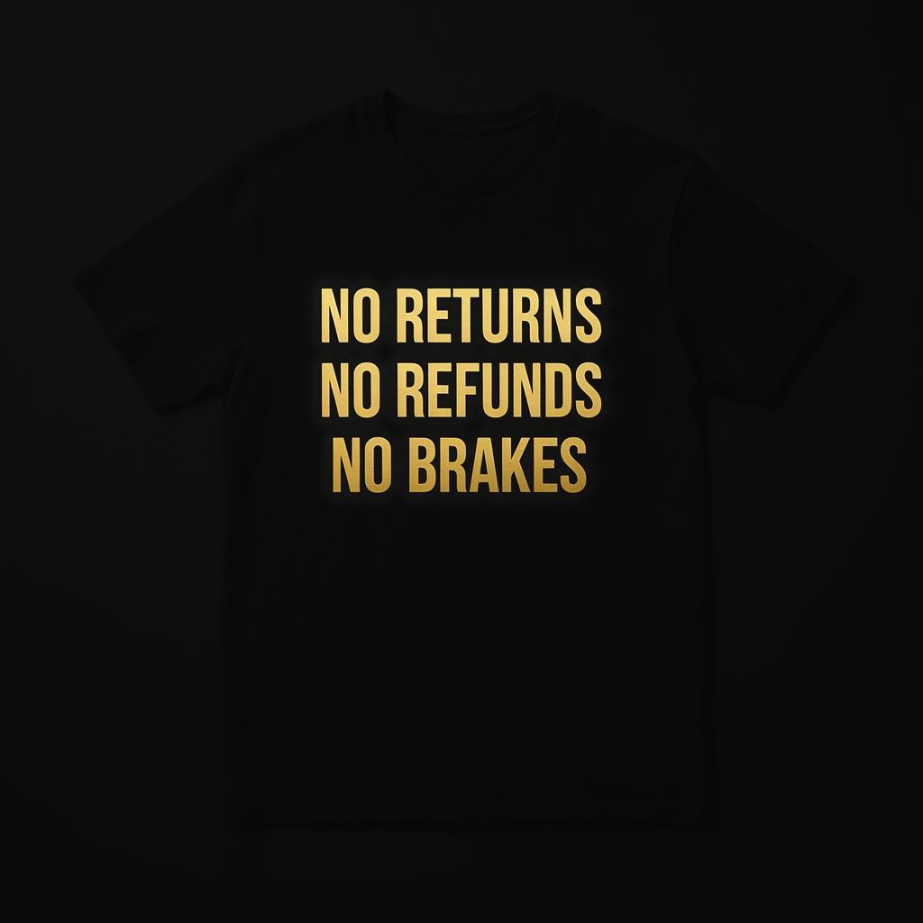 "No Brakes" Tee