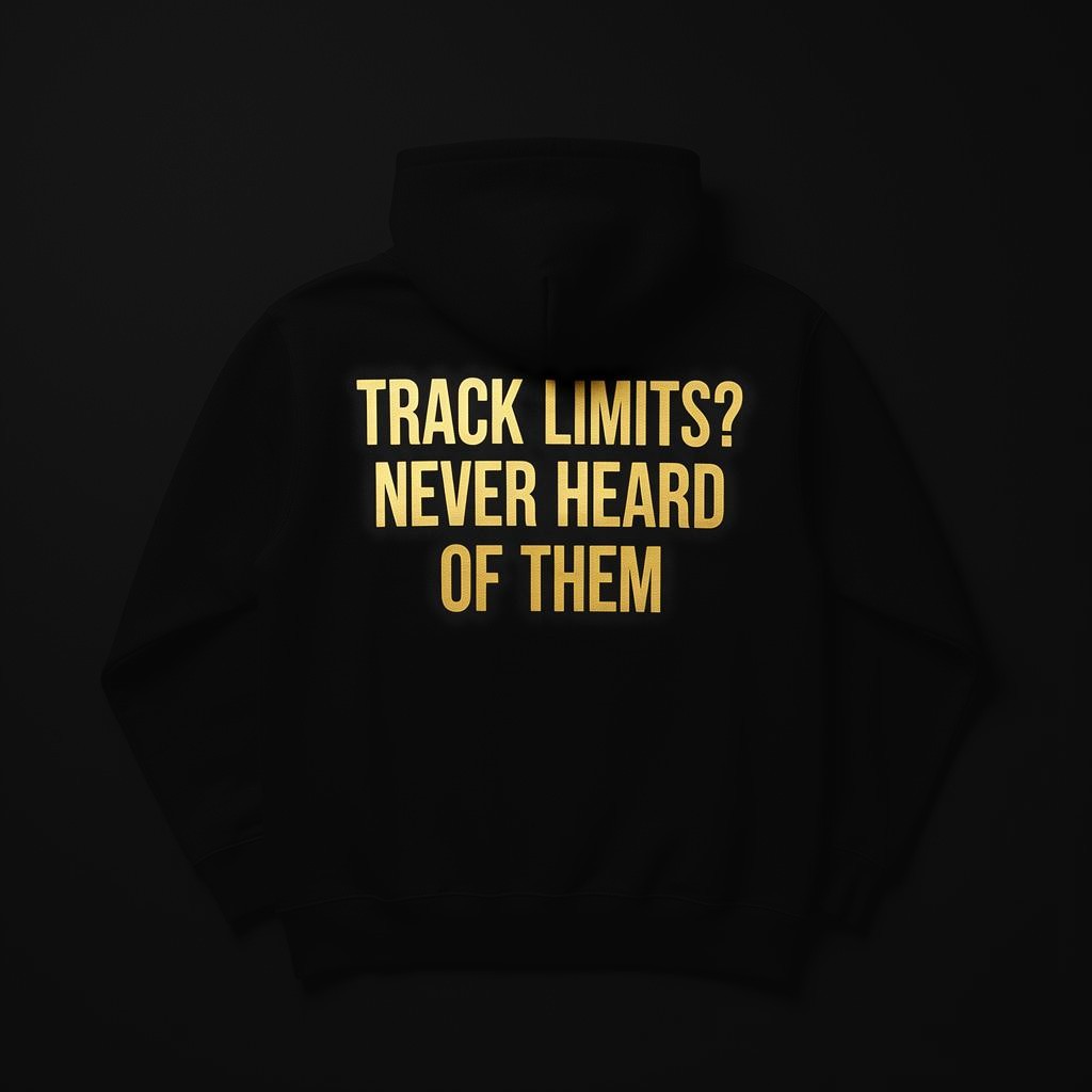 "Track Limits" Back-Print Hoodie